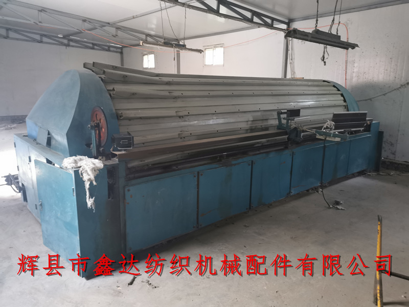 High speed slitting warping machine